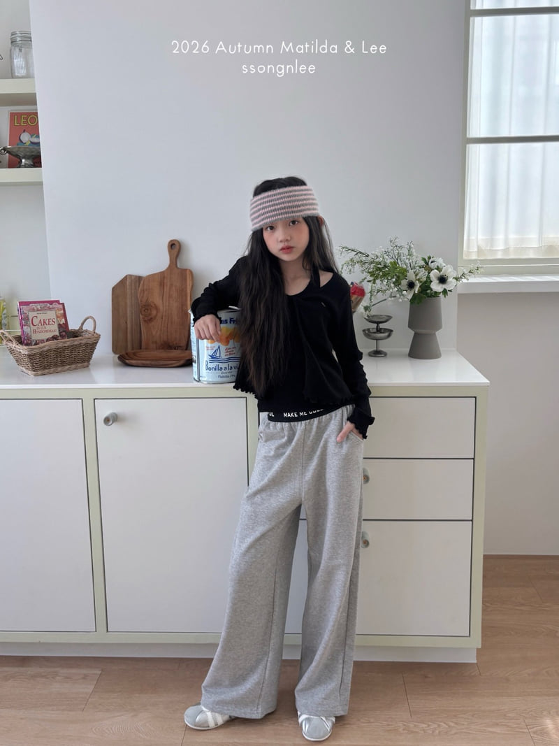 Matilda & Lee - Korean Children Fashion - #designkidswear - Make Band Pants - 6