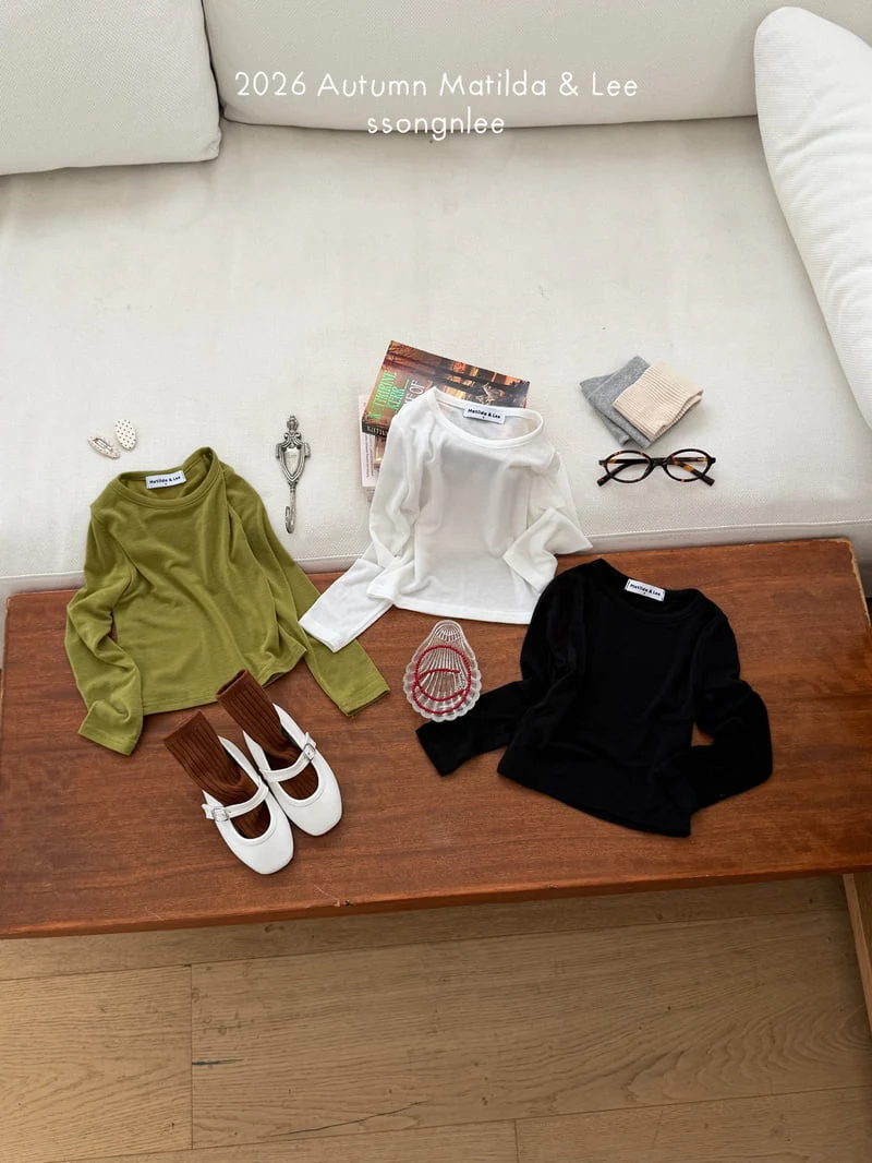 Matilda & Lee - Korean Children Fashion - #designkidswear - Basic Inner Tee