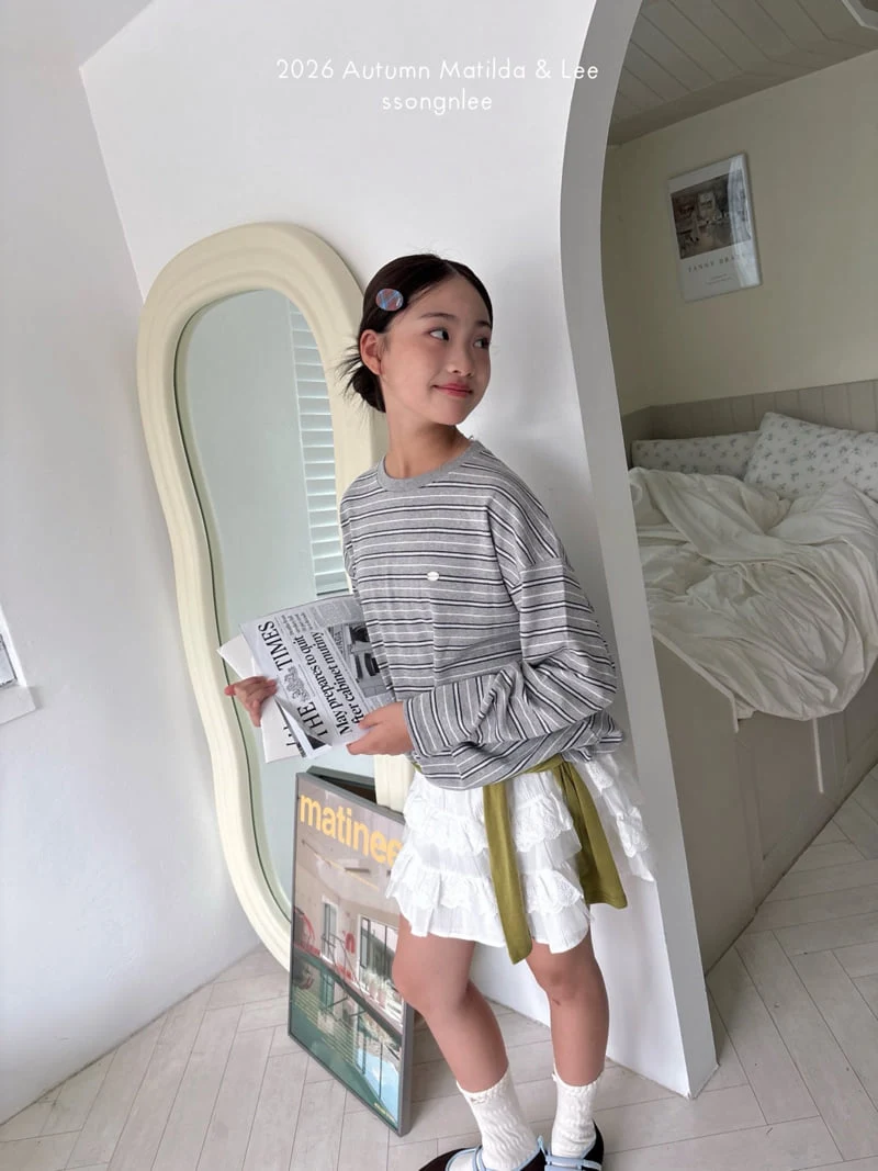 Matilda & Lee - Korean Children Fashion - #discoveringself - Deli Stripe Tee - 10