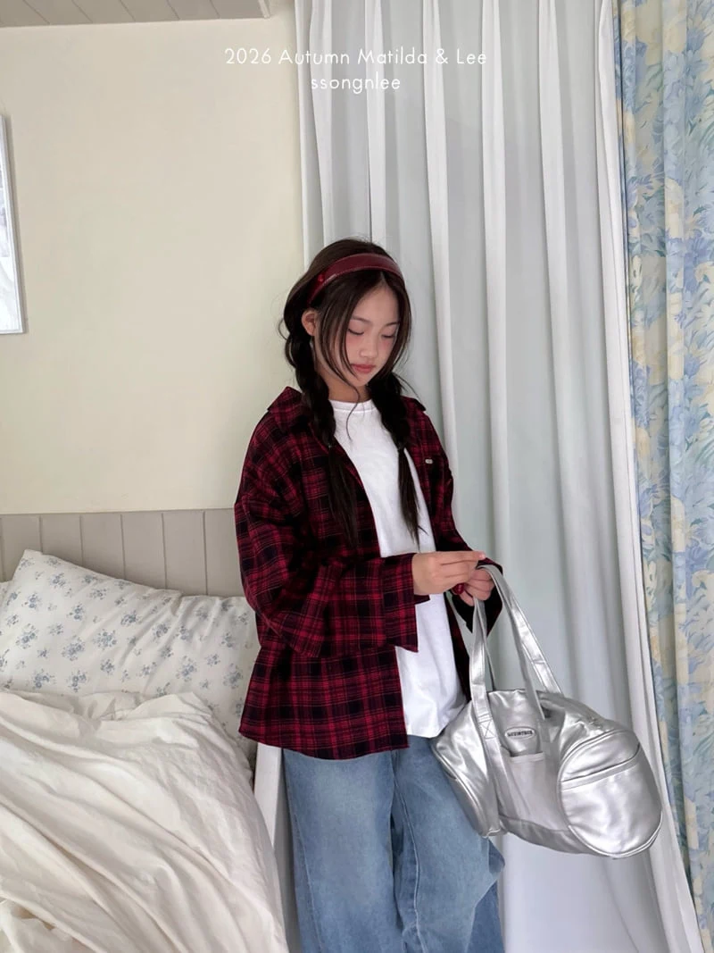 Matilda & Lee - Korean Children Fashion - #discoveringself - About Check Shirt - 8