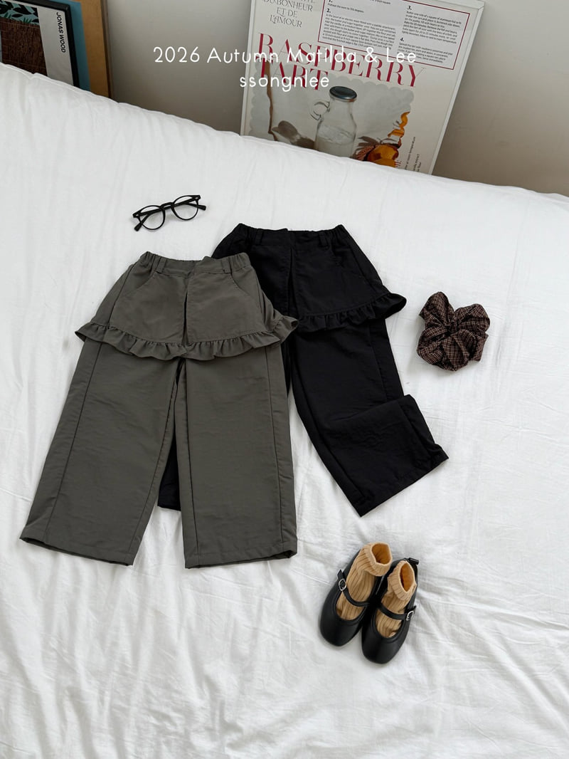 Matilda & Lee - Korean Children Fashion - #discoveringself - Ruffle Skirt Pants - 11
