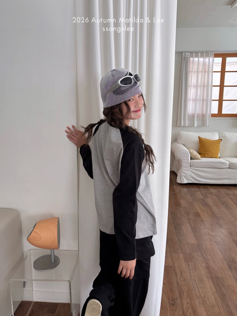 Matilda & Lee - Korean Children Fashion - #discoveringself - 23 Colorblock Raglan Tee - 9