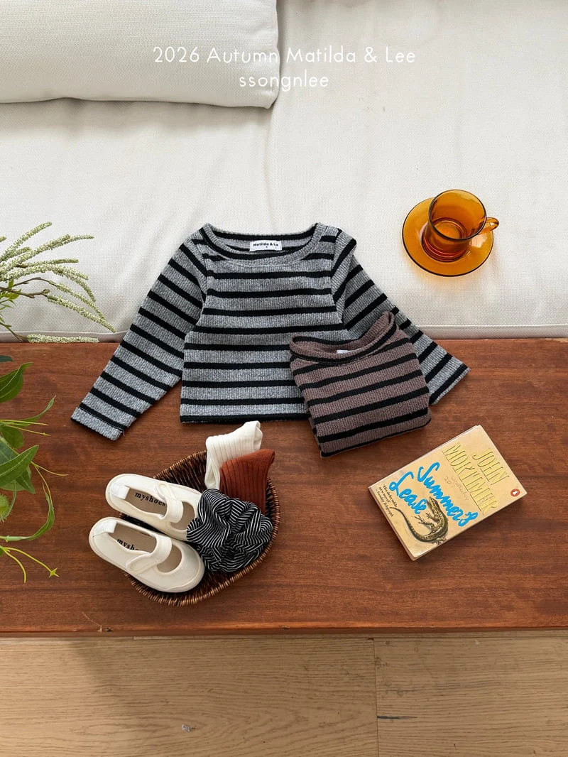 Matilda & Lee - Korean Children Fashion - #discoveringself - Duffy Off Shoulder Tee - 6