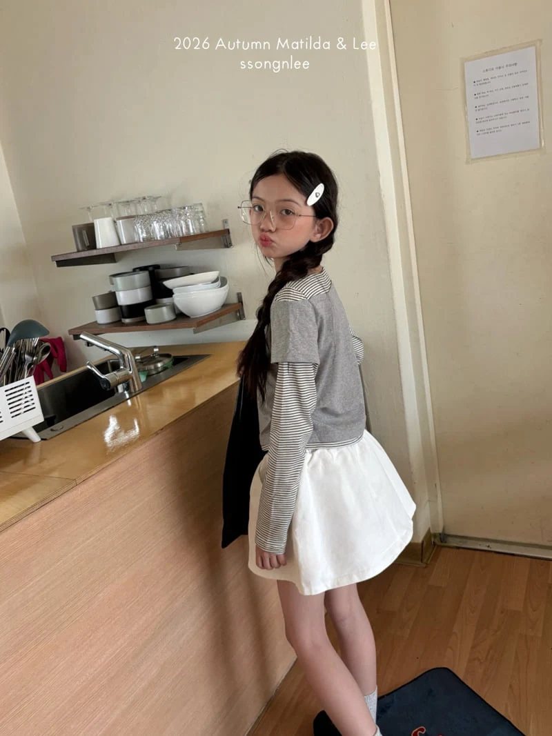 Matilda & Lee - Korean Children Fashion - #discoveringself - Daily Cotton Skirt - 10