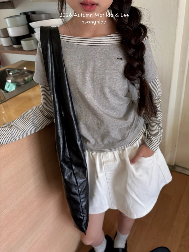 Matilda & Lee - Korean Children Fashion - #fashionkids - Daily Cotton Skirt - 11