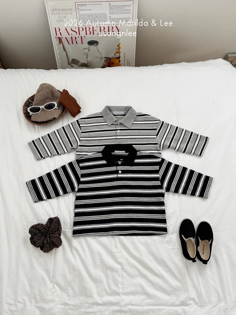 Matilda & Lee - Korean Children Fashion - #fashionkids - Jay Collar Tee - 12
