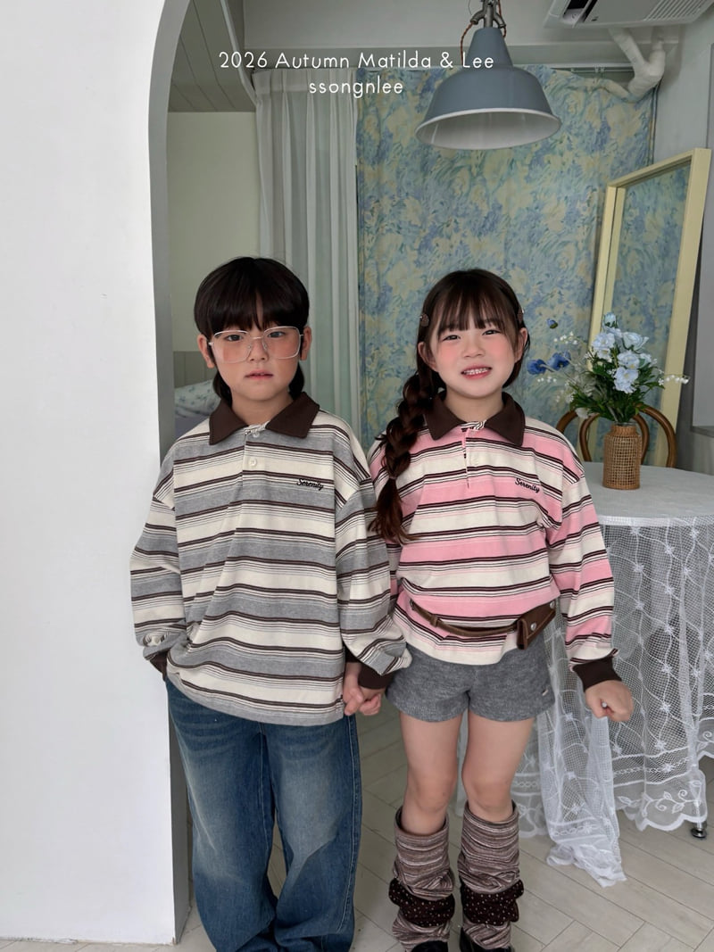 Matilda & Lee - Korean Children Fashion - #fashionkids - Serani Collar Tee