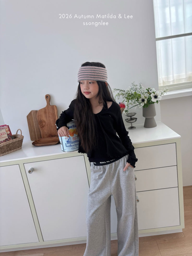 Matilda & Lee - Korean Children Fashion - #fashionkids - Twisted Cardigan Set - 9