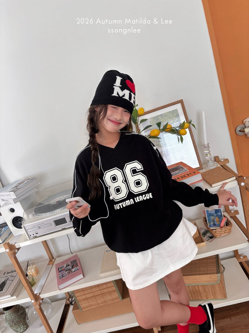 Matilda & Lee - Korean Children Fashion - #fashionkids - Sporty 86 Sweatshirt - 6