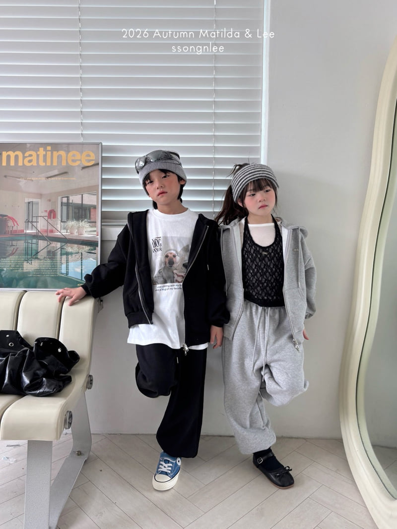 Matilda & Lee - Korean Children Fashion - #fashionkids - Two-Way Hooded Zip-Up - 3