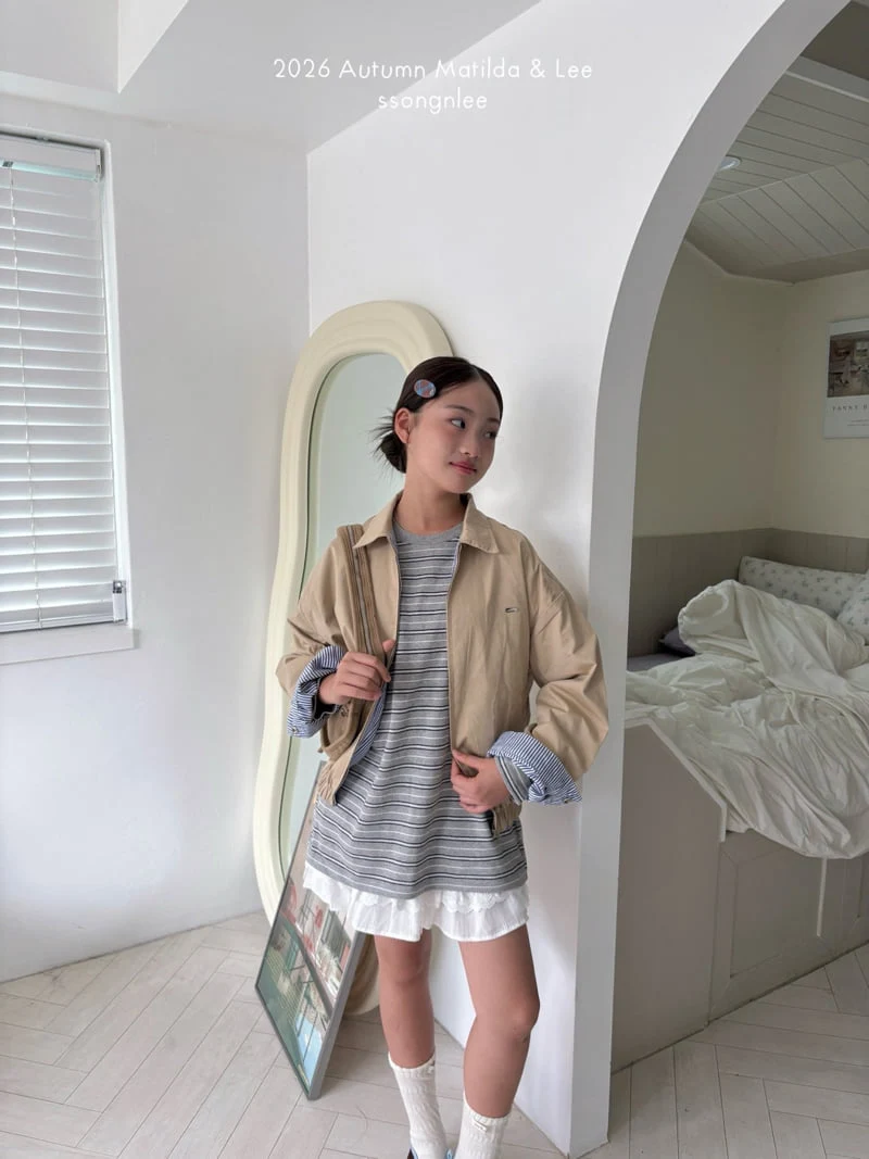 Matilda & Lee - Korean Children Fashion - #fashionkids - Colorblock Jacket - 10