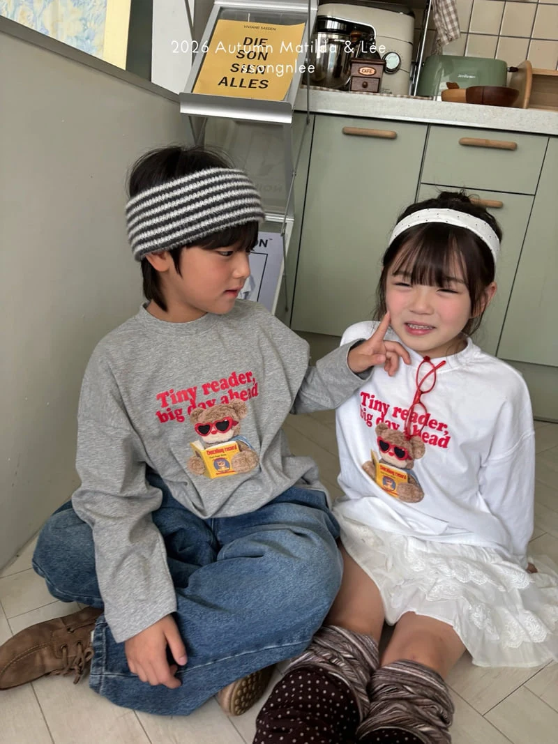 Matilda & Lee - Korean Children Fashion - #kidsshorts - Bear Tee