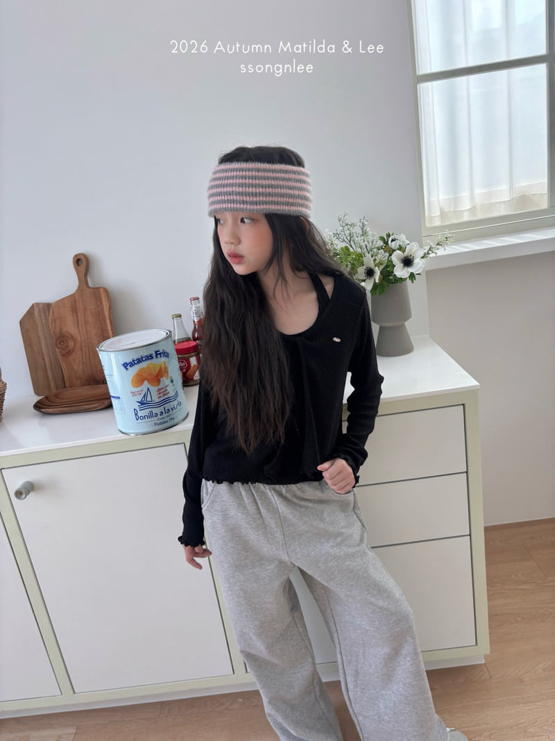 Matilda & Lee - Korean Children Fashion - #kidsshorts - Twisted Cardigan Set - 10