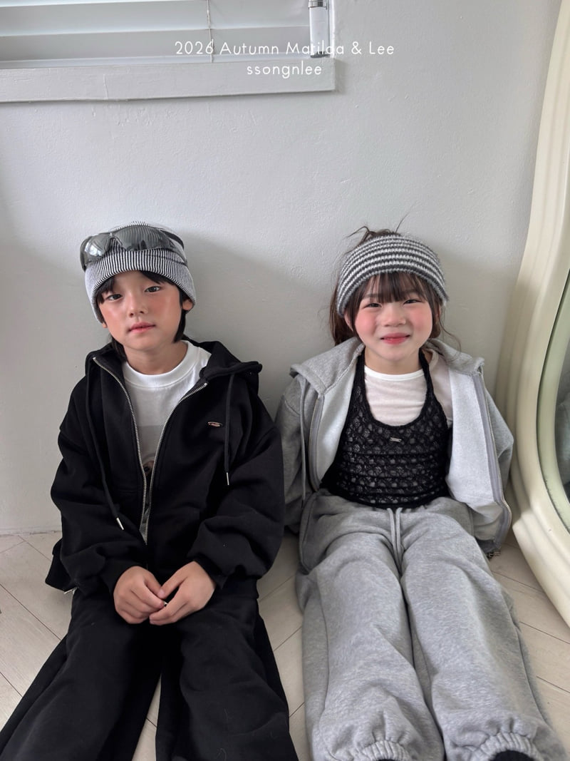 Matilda & Lee - Korean Children Fashion - #fashionkids - Two-Way Hooded Zip-Up - 4