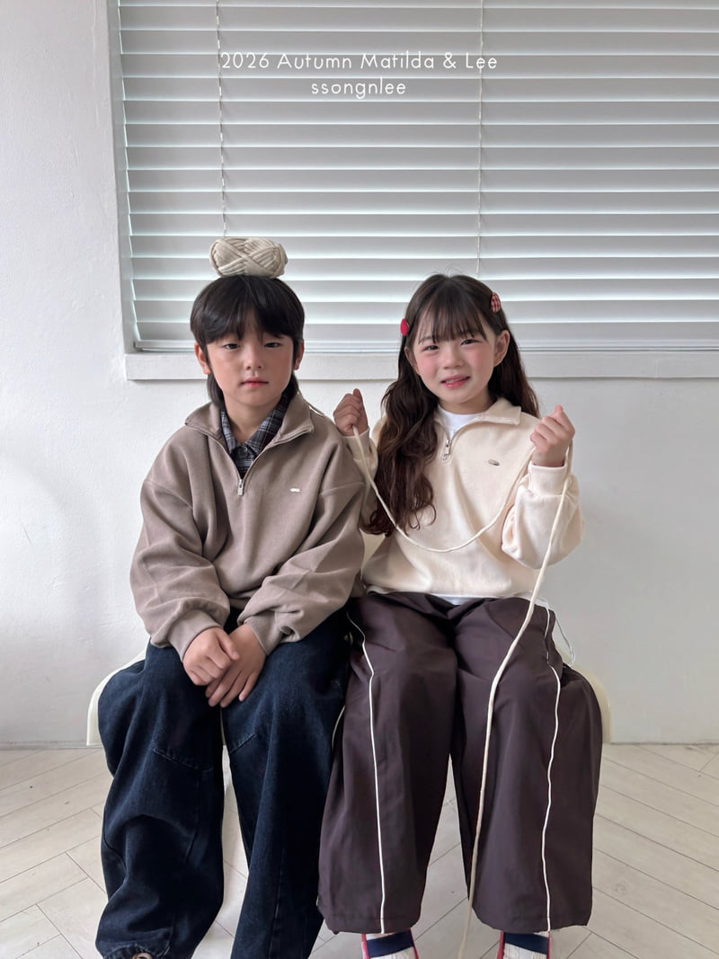 Matilda & Lee - Korean Children Fashion - #kidsshorts - Half-Zip Knit - 10