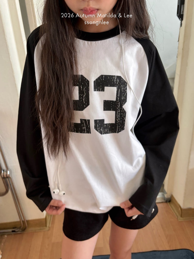 Matilda & Lee - Korean Children Fashion - #kidsstore - 23 Colorblock Raglan Tee - 12