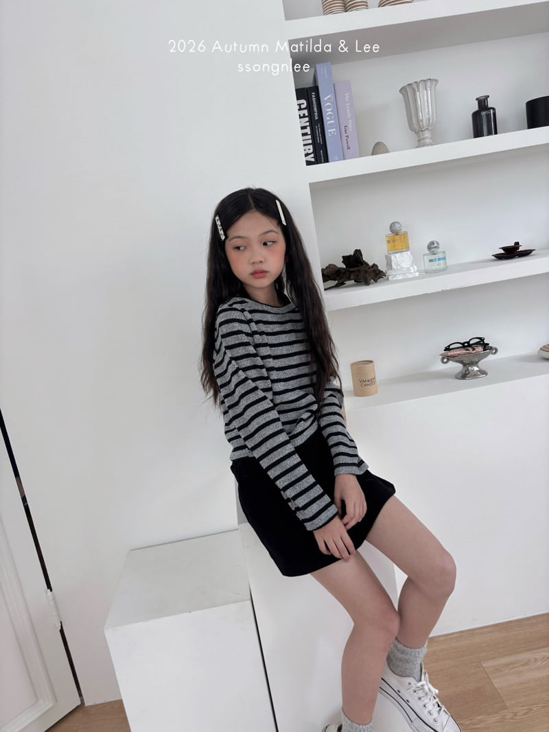 Matilda & Lee - Korean Children Fashion - #kidsstore - Duffy Off Shoulder Tee - 9