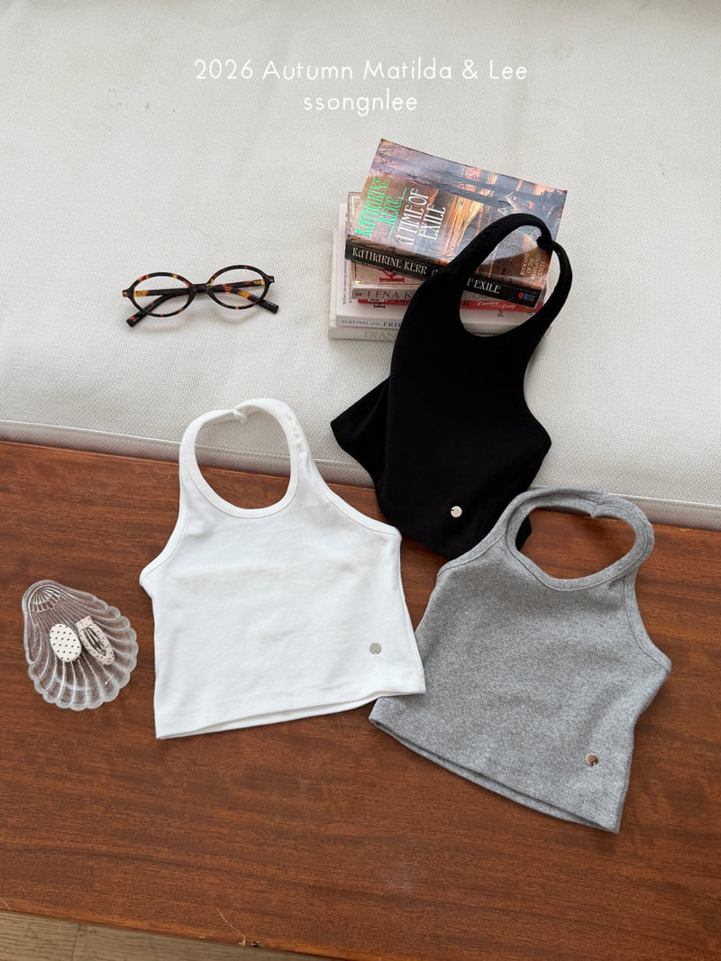 Matilda & Lee - Korean Children Fashion - #kidsstore - Basic Halter Tee - 5