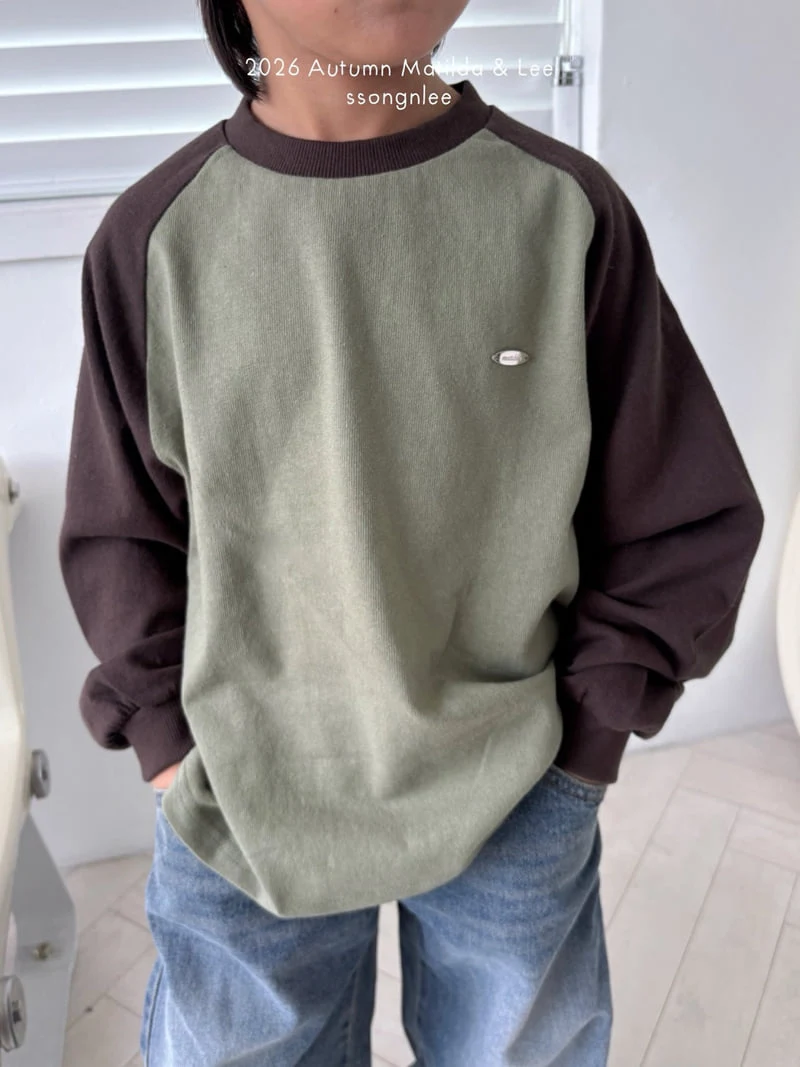 Matilda & Lee - Korean Children Fashion - #kidsstore - Colorblock Raglan Tee - 6