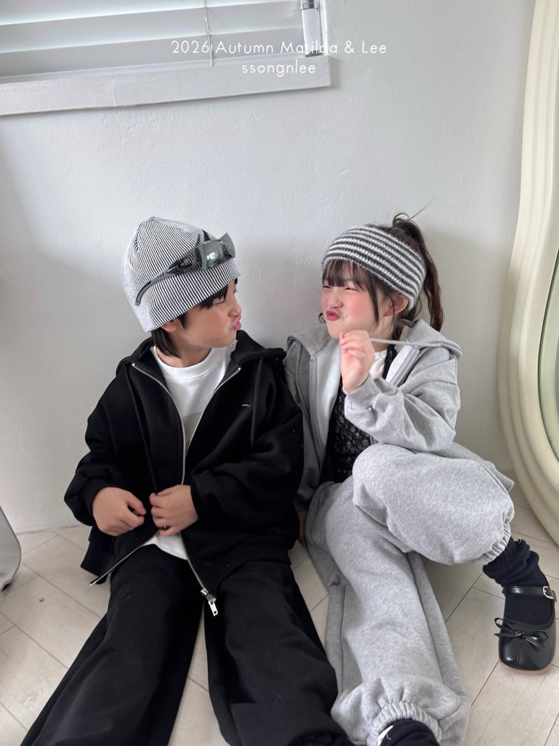 Matilda & Lee - Korean Children Fashion - #kidsstore - Two-Way Hooded Zip-Up - 5