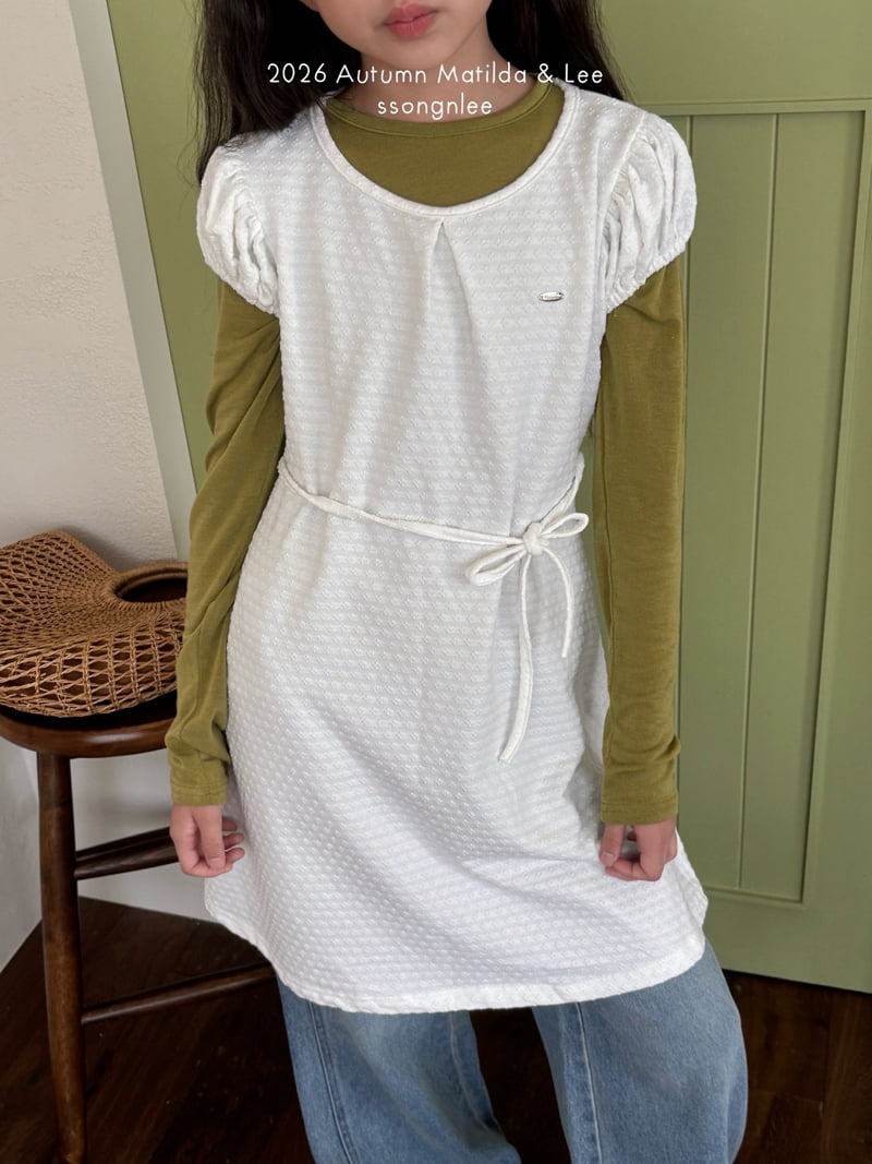 Matilda & Lee - Korean Children Fashion - #kidsstore - Puff One-piece