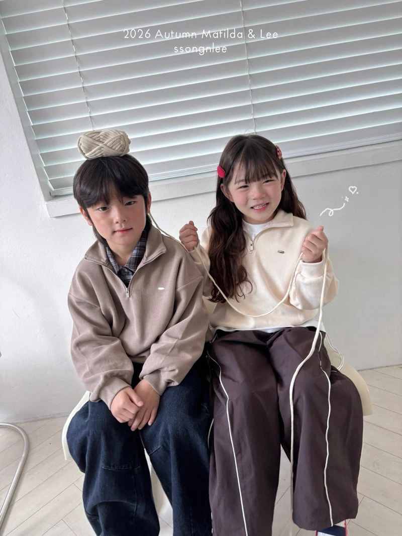 Matilda & Lee - Korean Children Fashion - #kidsstore - Half-Zip Knit - 11
