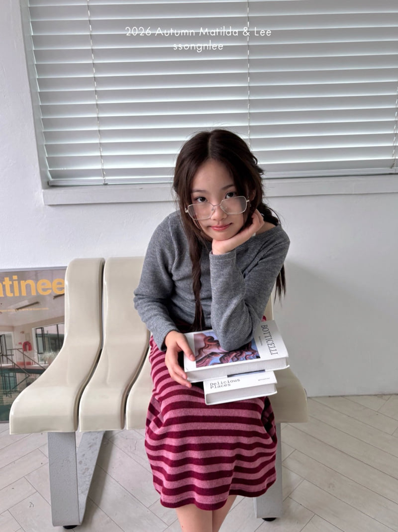 Matilda & Lee - Korean Children Fashion - #kidsstore - Billy Knit Skirt - 9