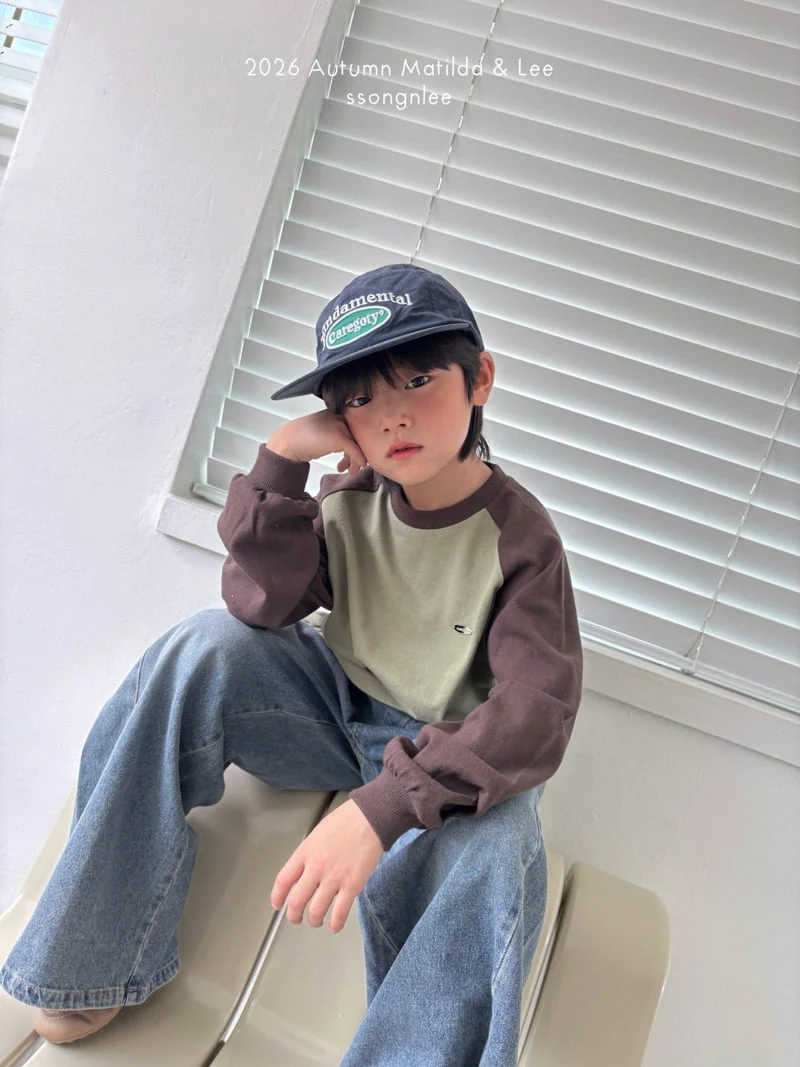 Matilda & Lee - Korean Children Fashion - #kidzfashiontrend - Colorblock Raglan Tee - 7