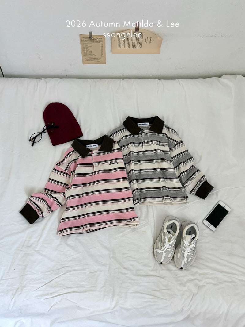 Matilda & Lee - Korean Children Fashion - #kidsstore - Serani Collar Tee - 4