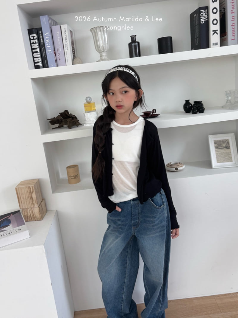 Matilda & Lee - Korean Children Fashion - #kidzfashiontrend - Button Cardigan - 11