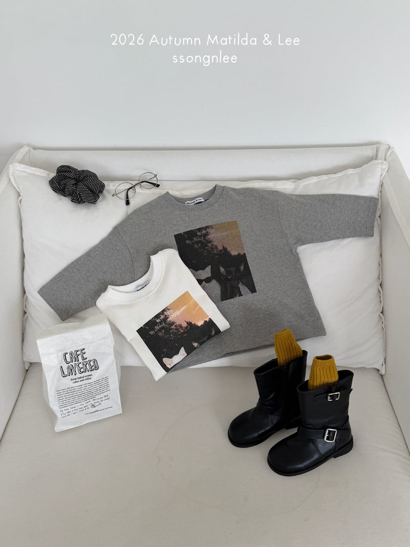 Matilda & Lee - Korean Children Fashion - #kidzfashiontrend - Thai Cat Tee - 8