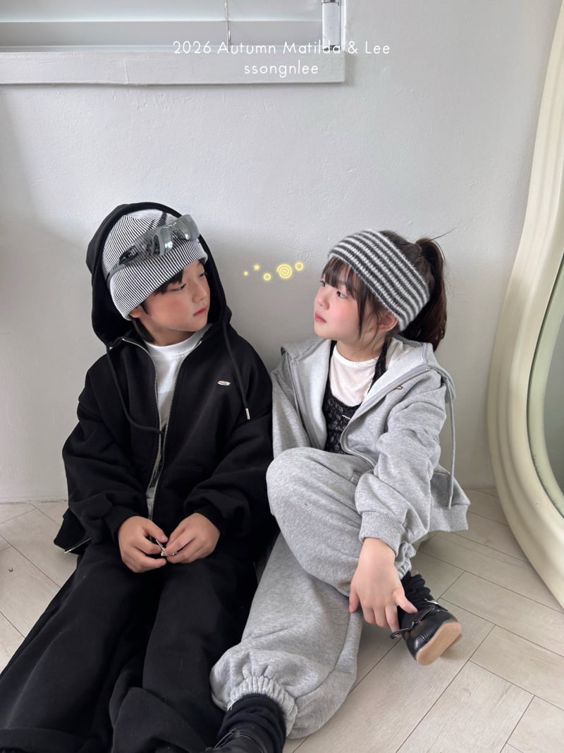 Matilda & Lee - Korean Children Fashion - #kidzfashiontrend - Two-Way Hooded Zip-Up - 6