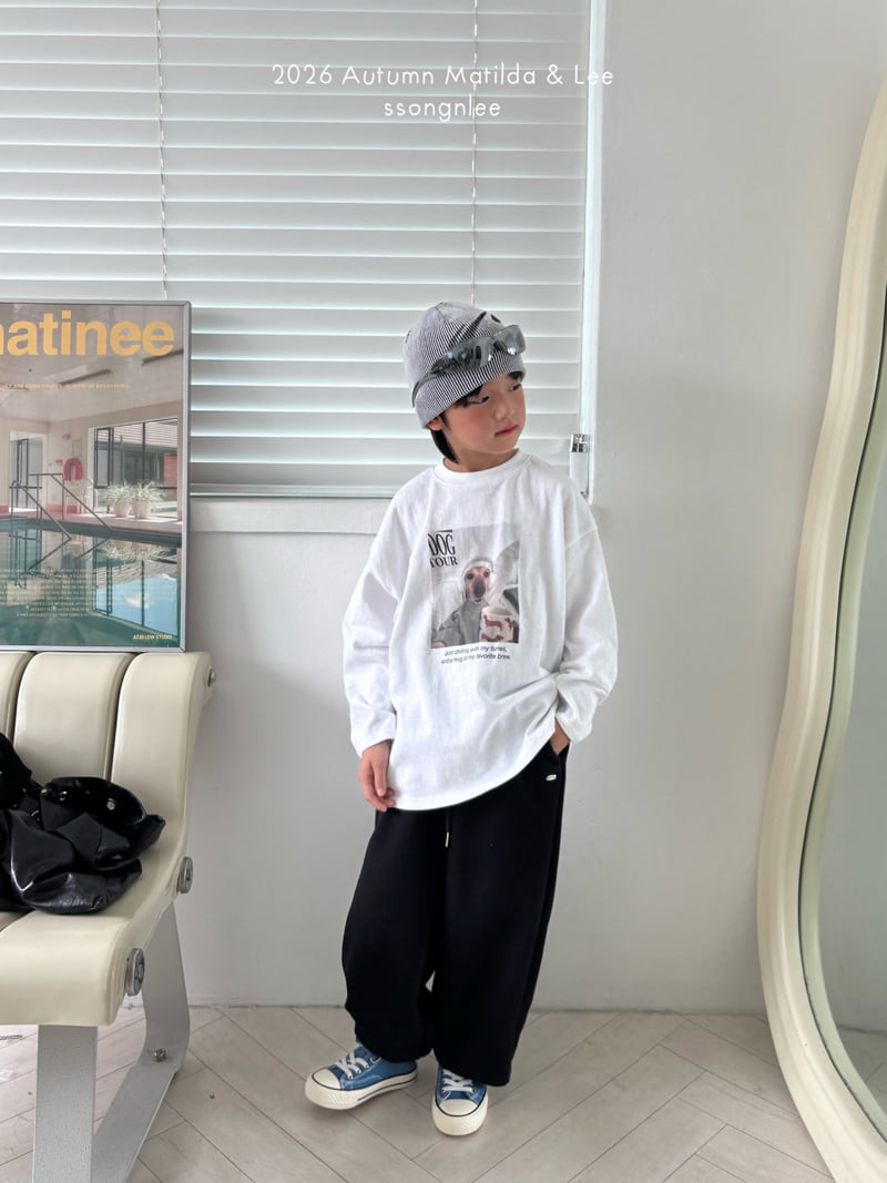 Matilda & Lee - Korean Children Fashion - #Kfashion4kids - Headset Dog Tee - 4