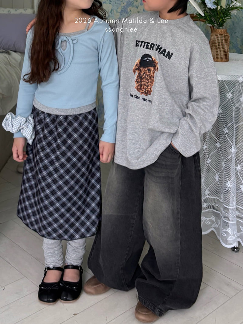 Matilda & Lee - Korean Children Fashion - #littlefashionista - Like Colorblock Tee - 5