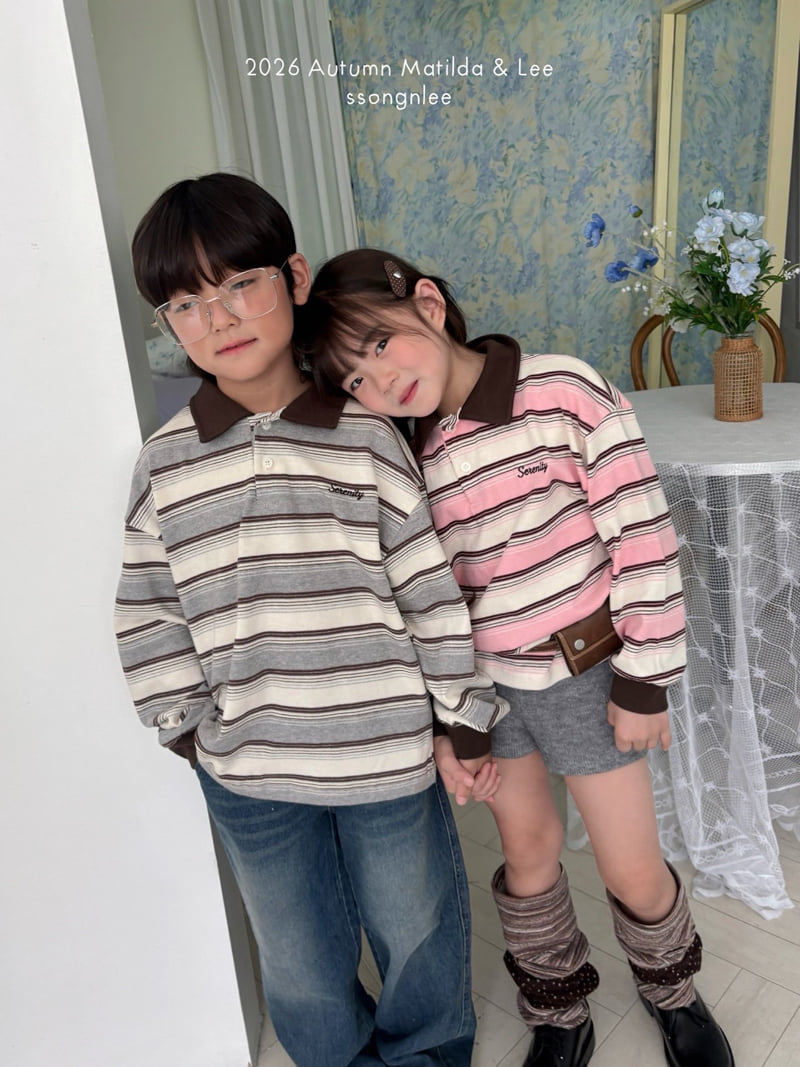 Matilda & Lee - Korean Children Fashion - #littlefashionista - Serani Collar Tee - 6