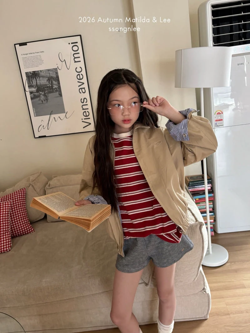 Matilda & Lee - Korean Children Fashion - #littlefashionista - Colorblock Jacket
