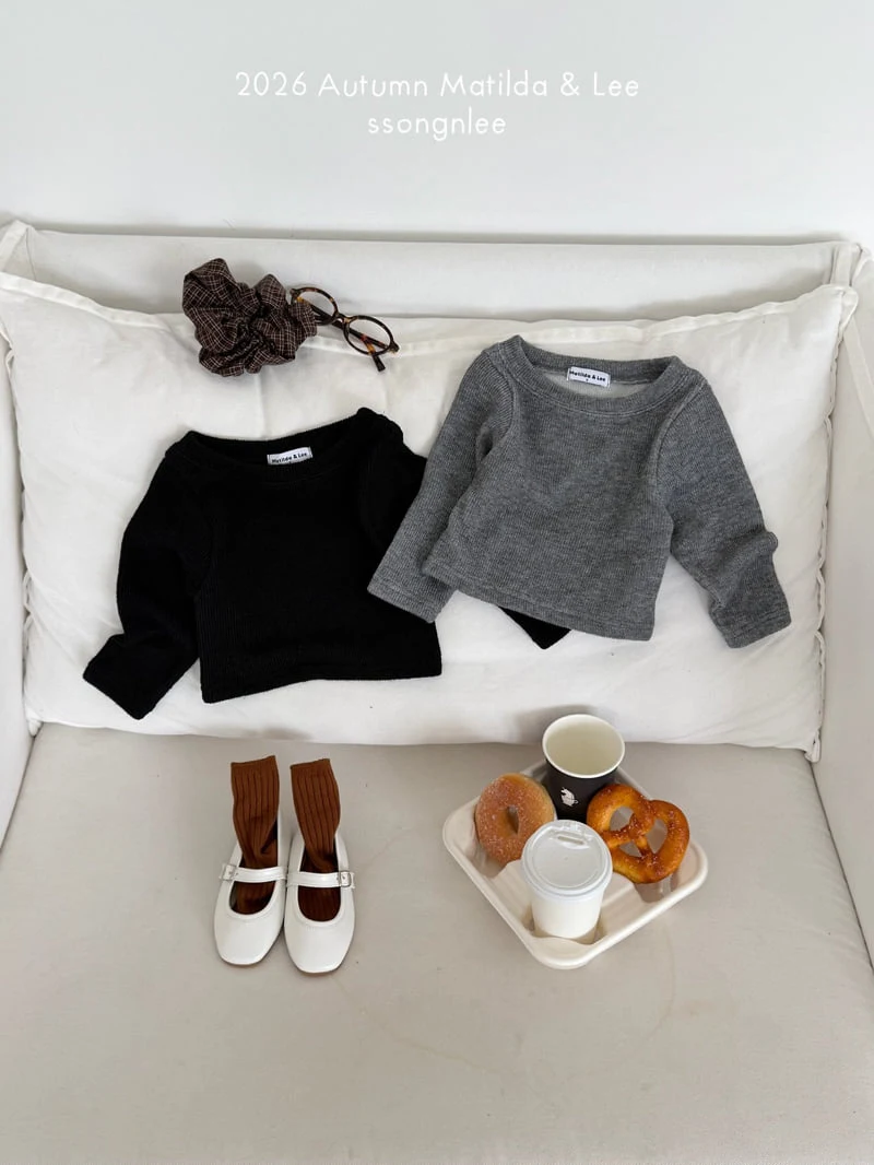 Matilda & Lee - Korean Children Fashion - #littlefashionista - Knit Off-Shoulder - 6