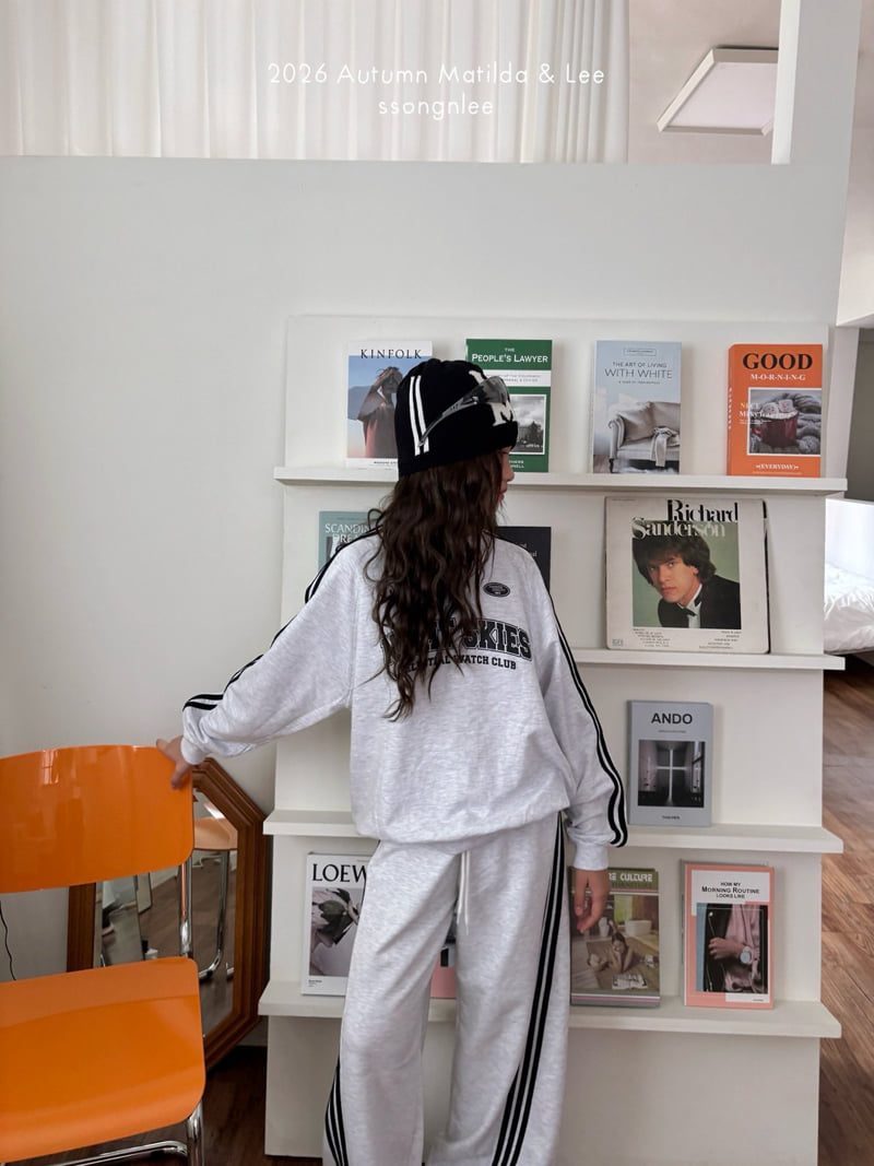 Matilda & Lee - Korean Children Fashion - #littlefashionista - 3-Stripe Layered Pants - 5