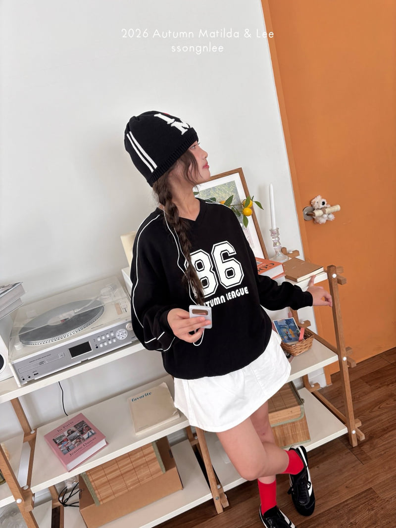 Matilda & Lee - Korean Children Fashion - #magicofchildhood - Sporty 86 Sweatshirt - 12