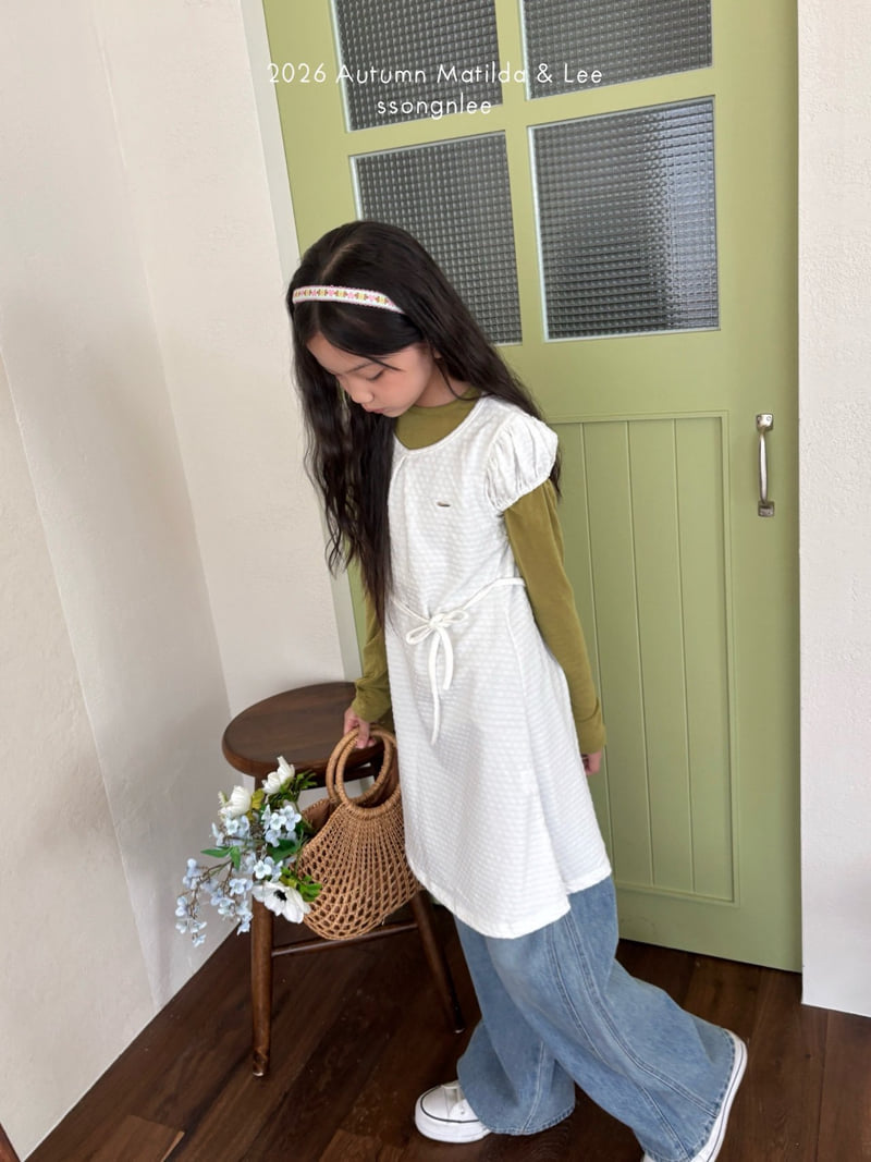 Matilda & Lee - Korean Children Fashion - #magicofchildhood - Puff One-piece - 5