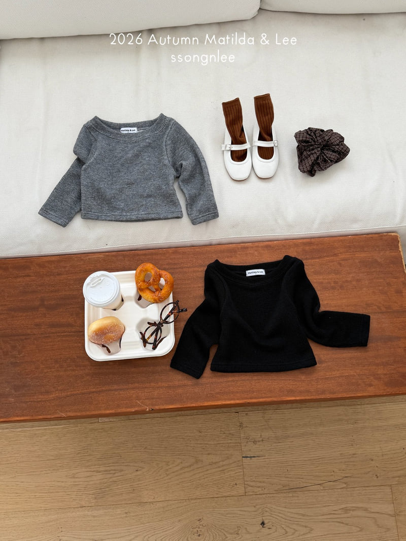 Matilda & Lee - Korean Children Fashion - #magicofchildhood - Knit Off-Shoulder - 7