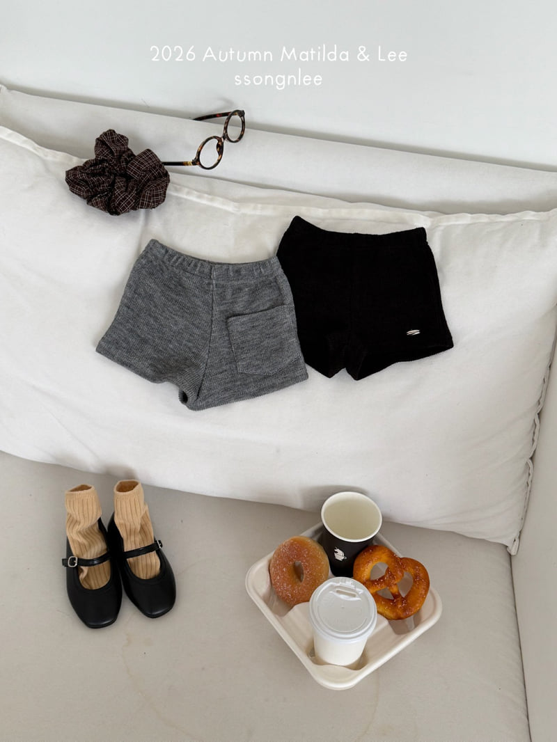 Matilda & Lee - Korean Children Fashion - #magicofchildhood - Knit Short Pants - 5