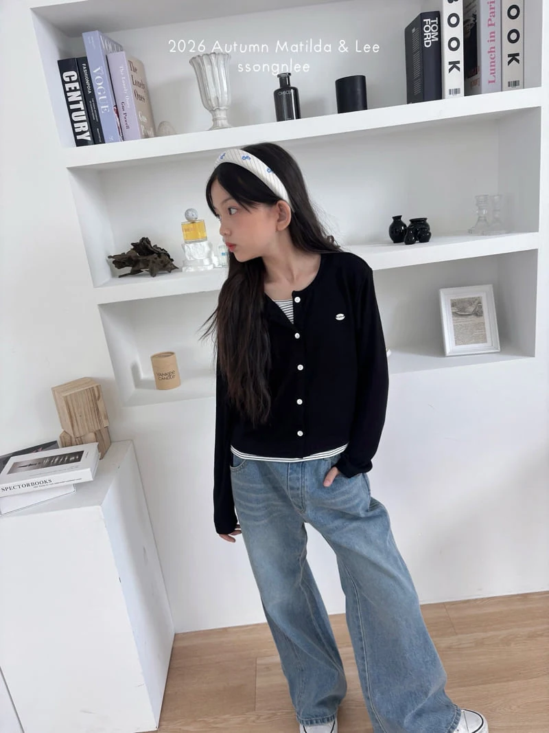 Matilda & Lee - Korean Children Fashion - #minifashionista - Stripe Layered Cardigan - 10