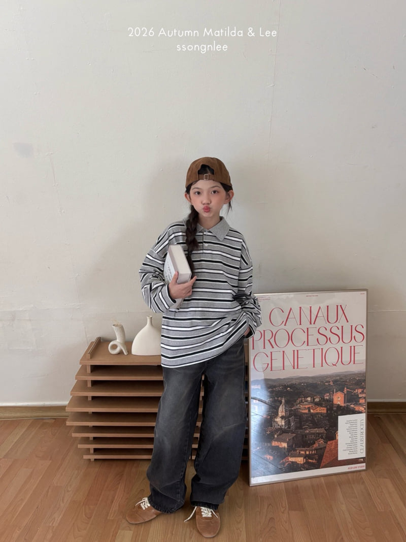 Matilda & Lee - Korean Children Fashion - #minifashionista - Crash Daily Denim Pants - 6
