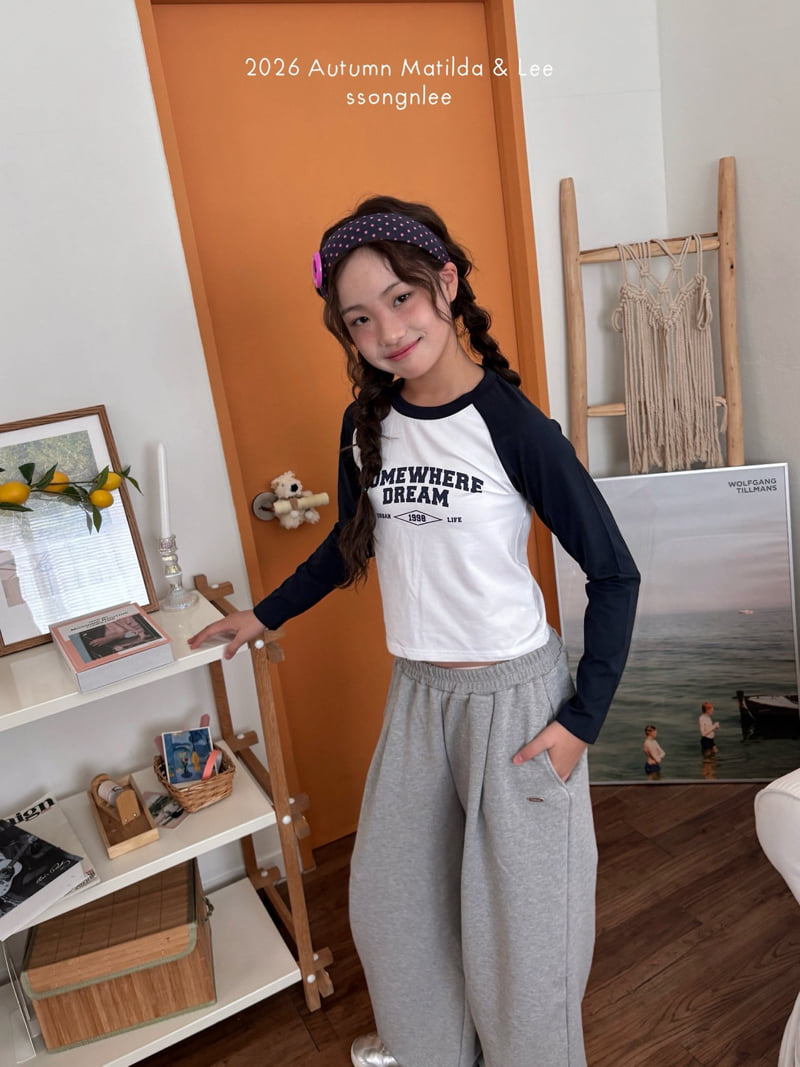 Matilda & Lee - Korean Children Fashion - #minifashionista - 1998 Colorblock Raglan Tee
