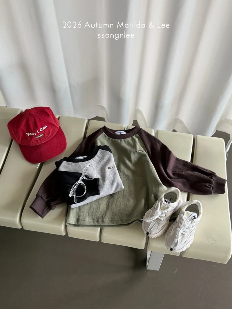 Matilda & Lee - Korean Children Fashion - #minifashionista - Colorblock Raglan Tee - 11