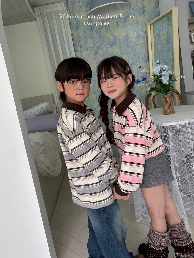 Matilda & Lee - Korean Children Fashion - #minifashionista - Serani Collar Tee - 8