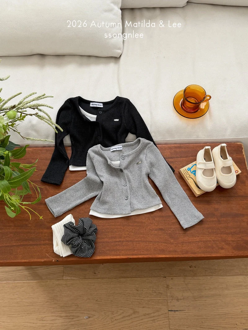 Matilda & Lee - Korean Children Fashion - #minifashionista - Apple Ribbed Cardigan - 7