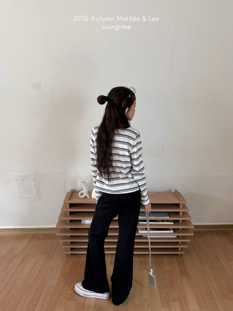 Matilda & Lee - Korean Children Fashion - #magicofchildhood - Autumn Daily Bootcut Pants - 4