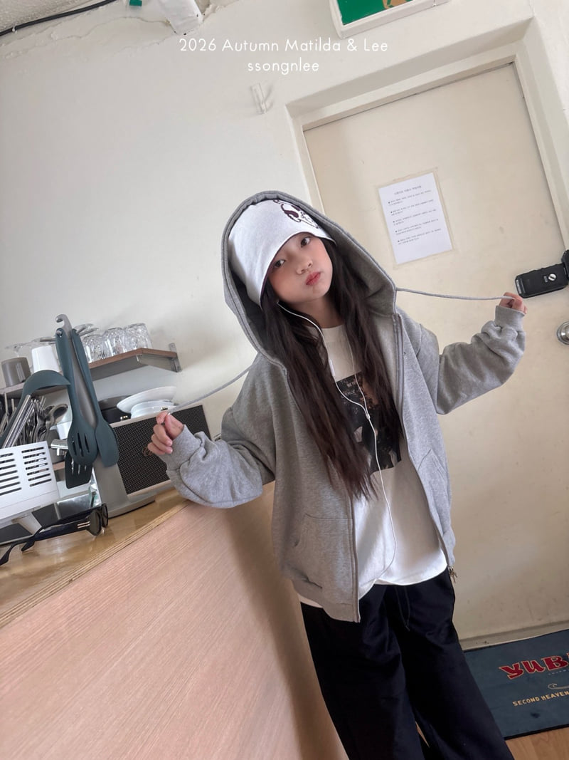 Matilda & Lee - Korean Children Fashion - #minifashionista - Two-Way Hooded Zip-Up - 10